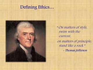 Ethics For Emerging Generations  Sample