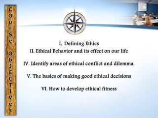 Ethics For Emerging Generations  Sample