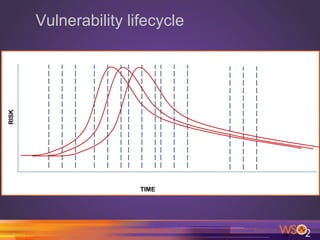 Vulnerability lifecycle
RISK
TIME
 