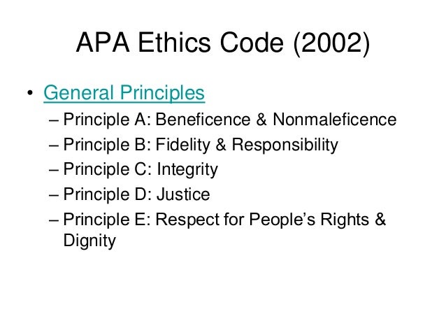 apa guide code of ethics apa guide code of ethics