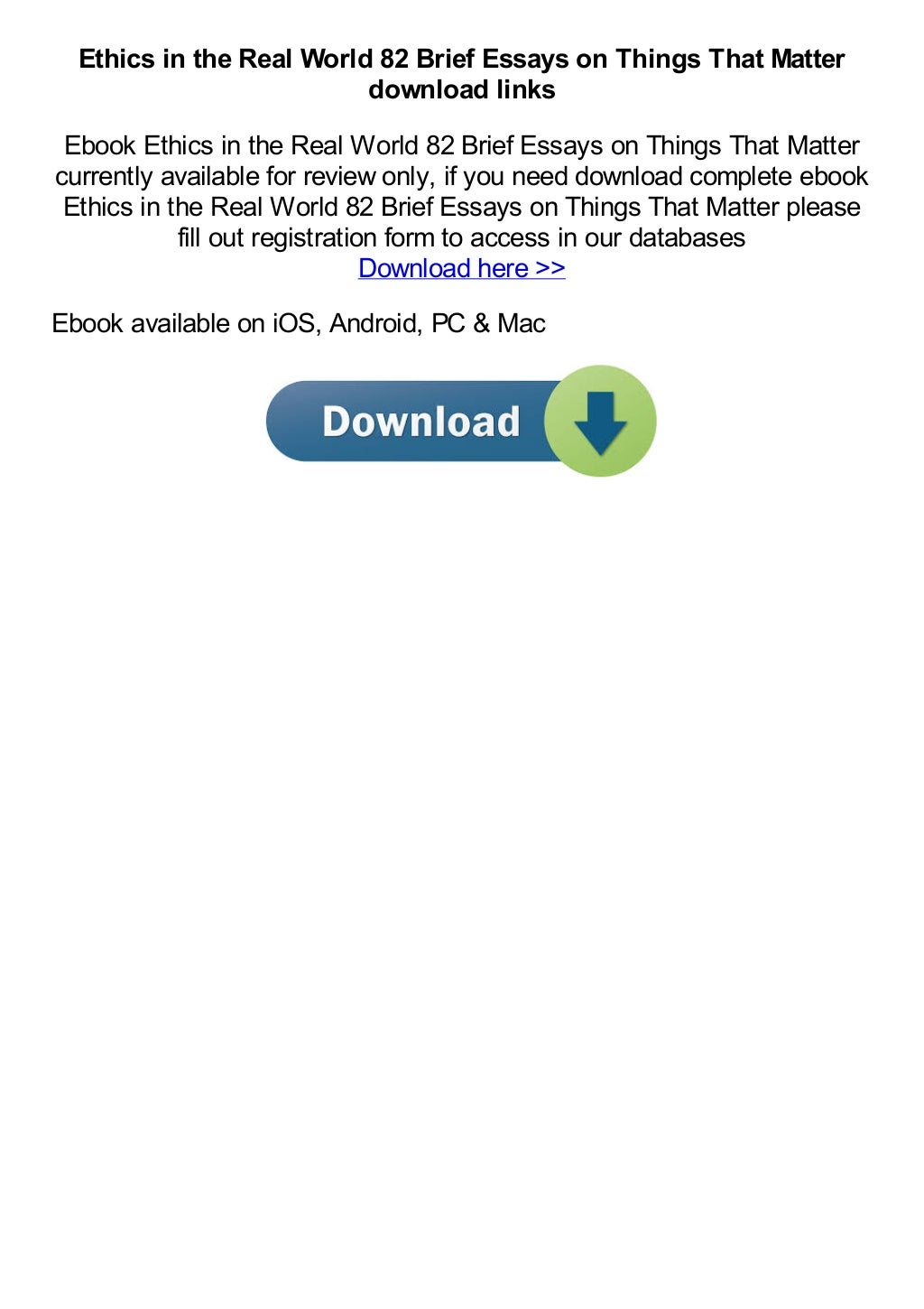 Real-world writing examples picture