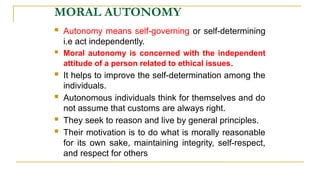 Think Act Autonomy Professional ethics and human values.pptx