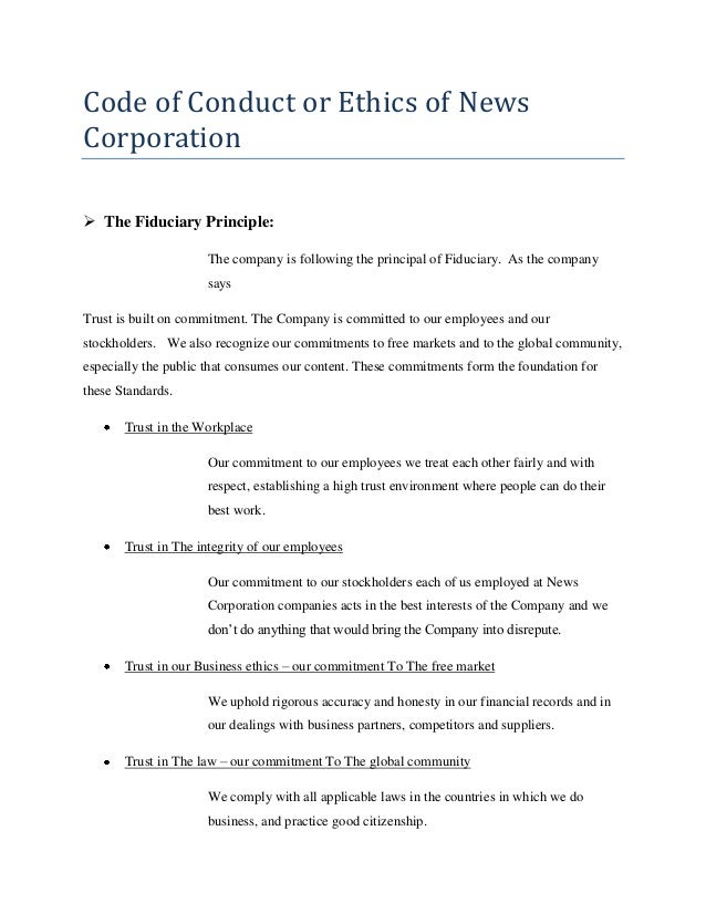😎 Global business standards codex. using three ethical principles of