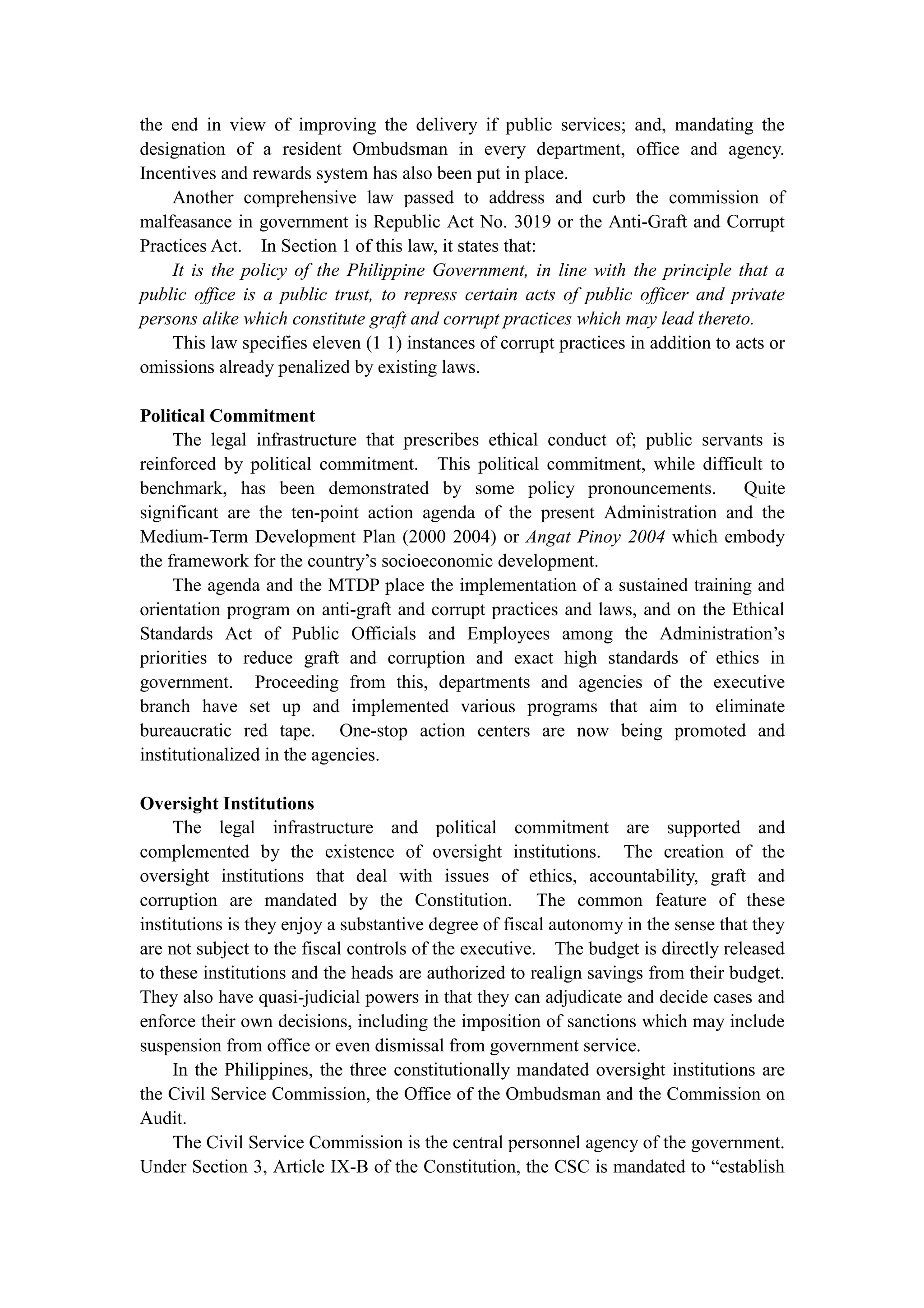 Ethics and accountability | PDF