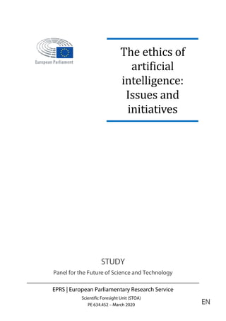 material of ethics and artificial intelligence | PDF