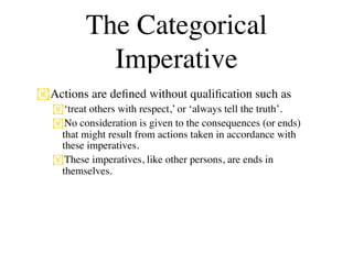 Ethics And Consequences