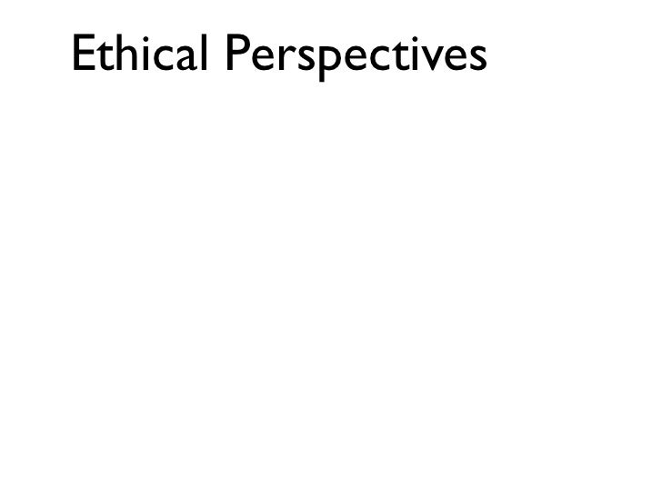 Ethics And Consequences