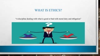Ethics and governance unit 1 | PPTX