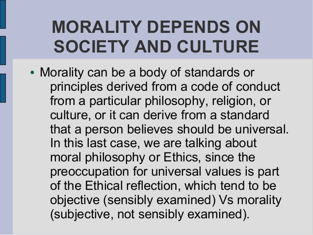 Ethics And Morality And Ethics