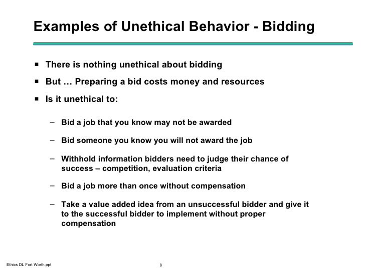 what is unethical behavior what is unethical behavior