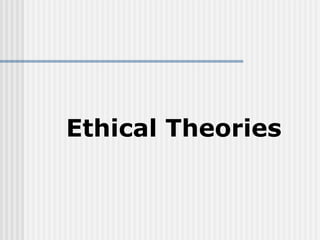 Ethical Theories 