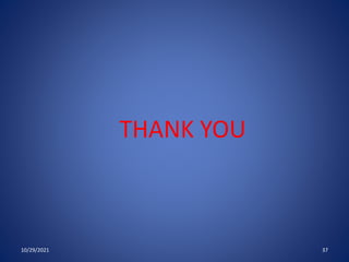THANK YOU
10/29/2021 37
 