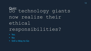 Ethics for ux crash course