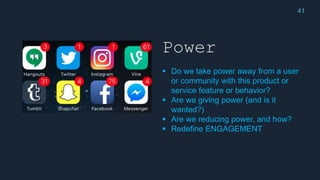 Ethics for ux crash course