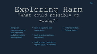 Ethics for ux crash course