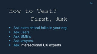 Ethics for ux crash course