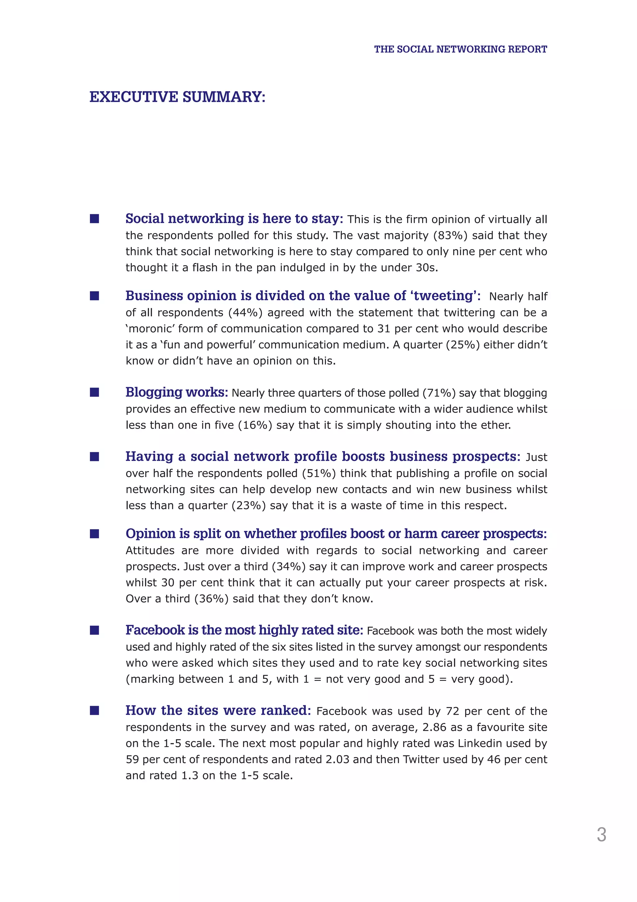 Is Social Networking a Flash in the Pan? 