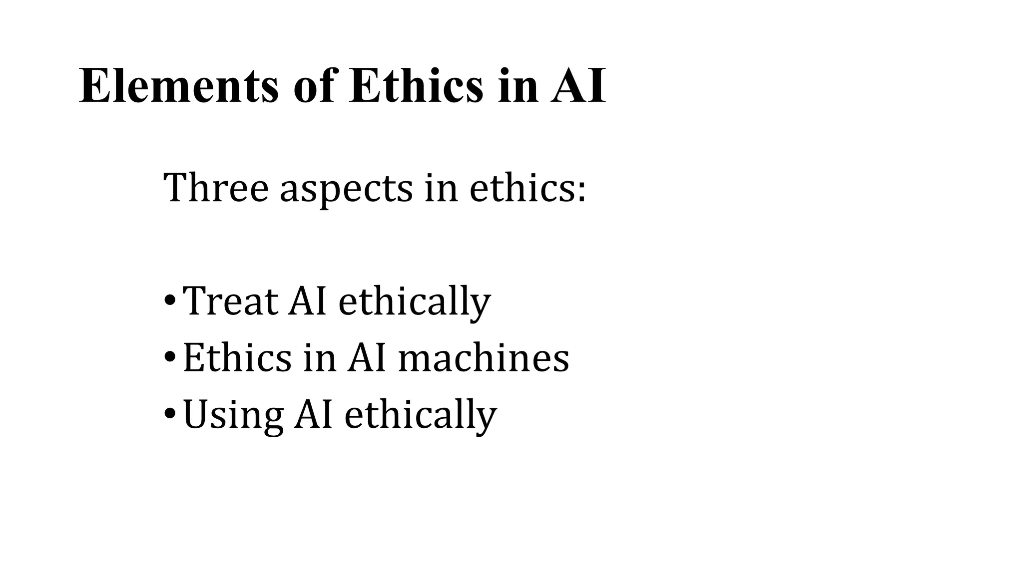 Ethics in AI and Its imoact on Society etc | PPTX