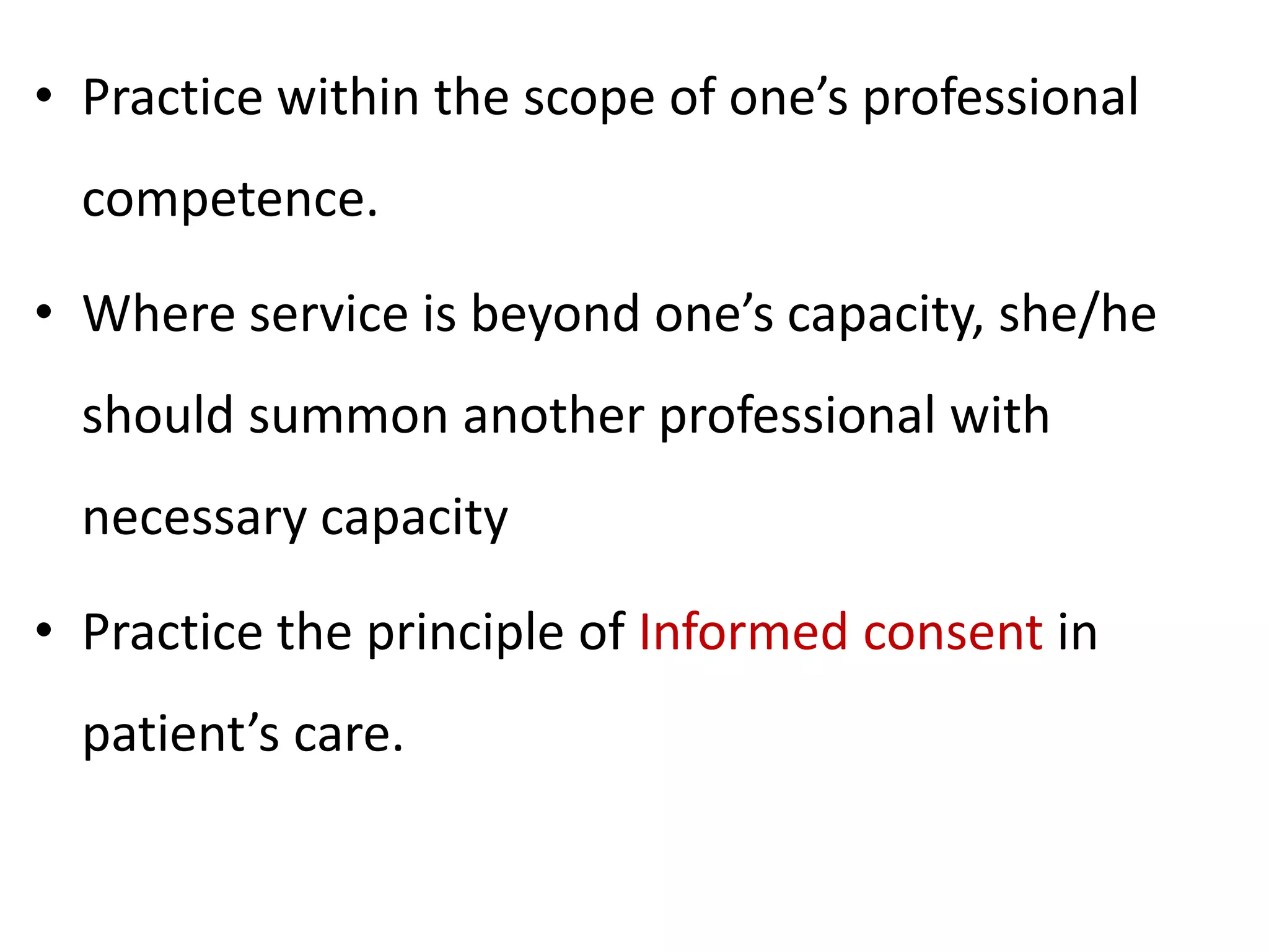 Ethics in clinical practice | PPT