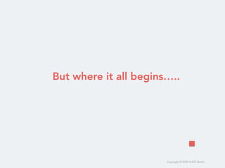 Copyright © 2020 HUDE Studio
But where it all begins…..
 