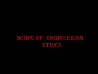 Ethics in engineering profession kamal25 | PPSX