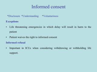 Ethics in Medicine | Jindal Chest clinic | PPT