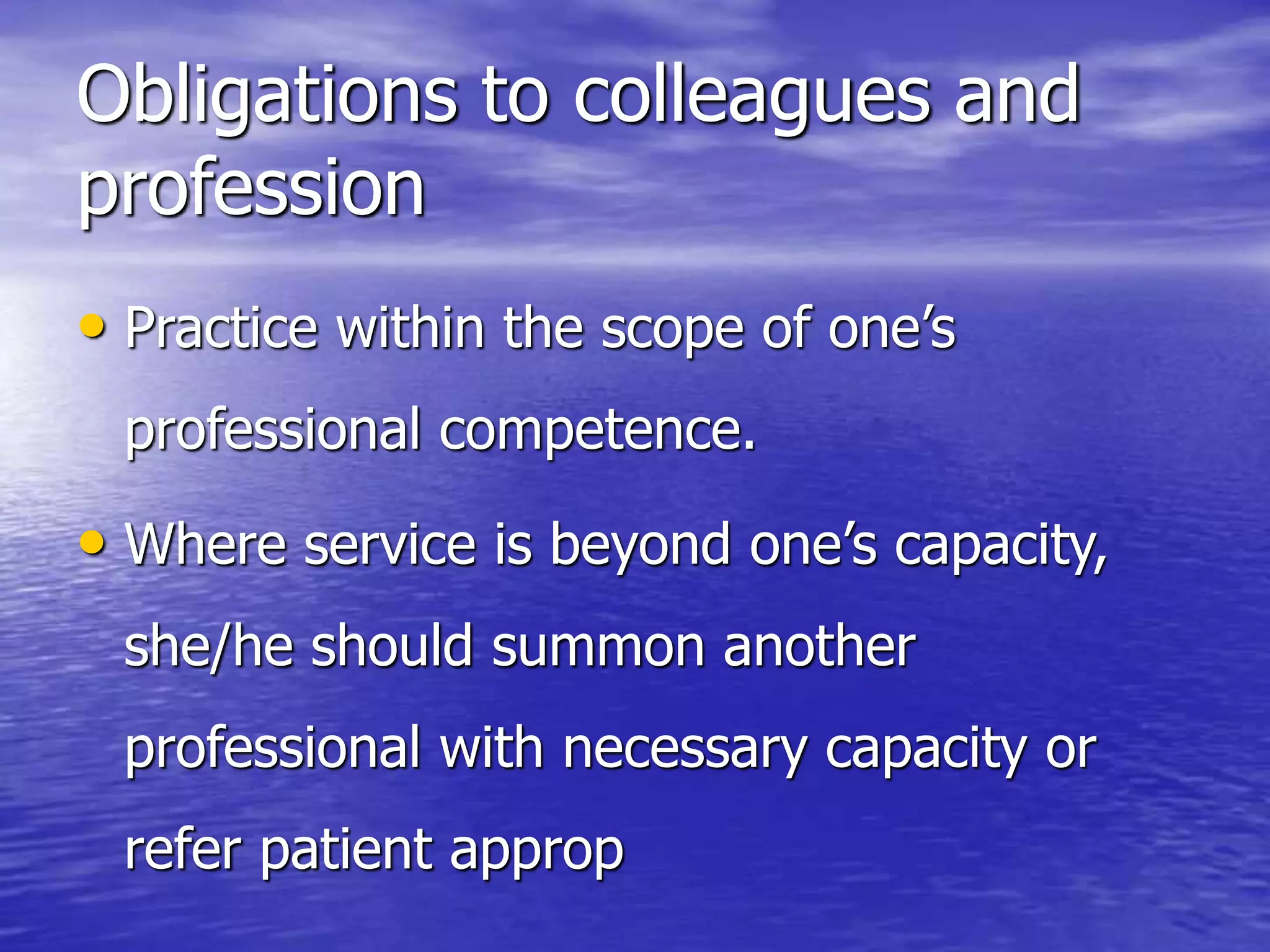 Ethics in Medical Laboratory Science practice | PPTX