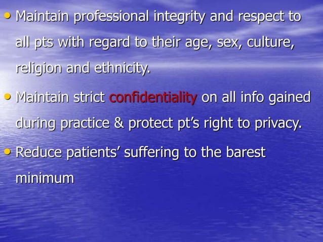 Ethics in Medical Laboratory Science practice | PPTX | Medical Tests ...