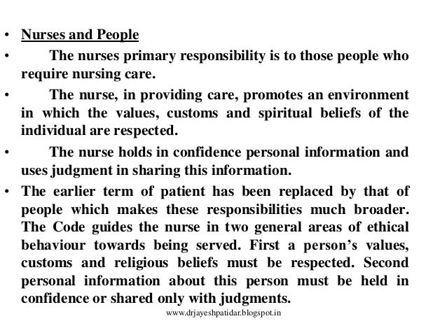 values morals and ethics in nursing values morals and ethics in nursing