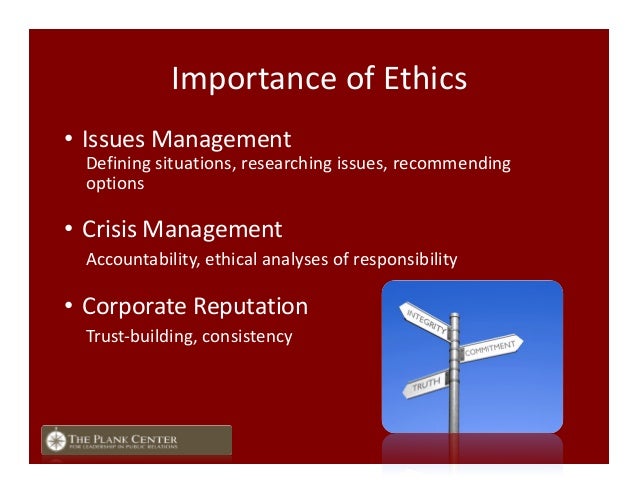 Ethics In Pr Education
