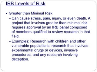 Ethics in Research | PPTX