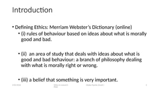 Ethics in Research Presentation.pptx mmm | PPTX