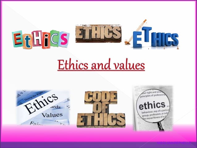 Professional Conduct And Ethics Lecture Pptx