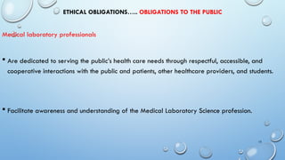 Comprehensive Overview of Professional Ethics in Medical Laboratory ...