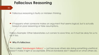Professional Ethics and Reasoning in Medical Laboratory Science ...