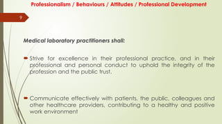 Professional Ethics and Personal Relationships in Medical Laboratory ...