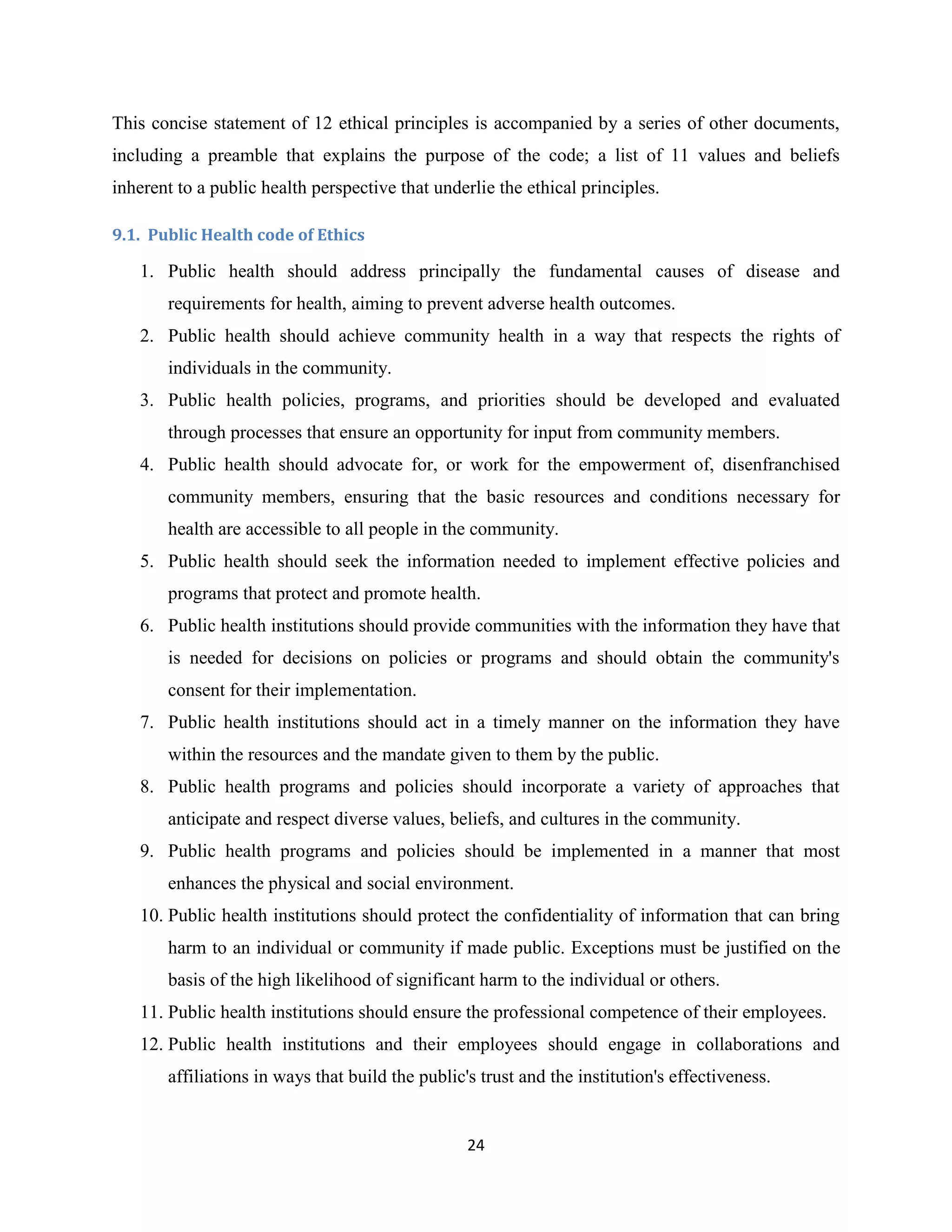 public health ethics and legal medicine | PDF