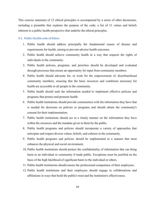 public health ethics and legal medicine | PDF