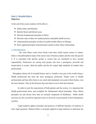 public health ethics and legal medicine | PDF