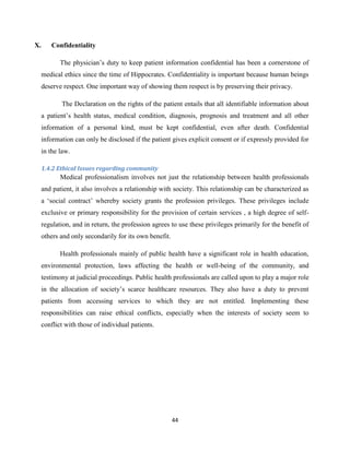public health ethics and legal medicine | PDF