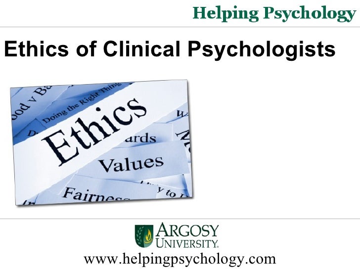 Ethics of Clinical Psychologists