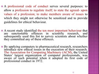 Computer Assisted Coding Ethics Ethics of computing in pharmaceutical research | PPTX