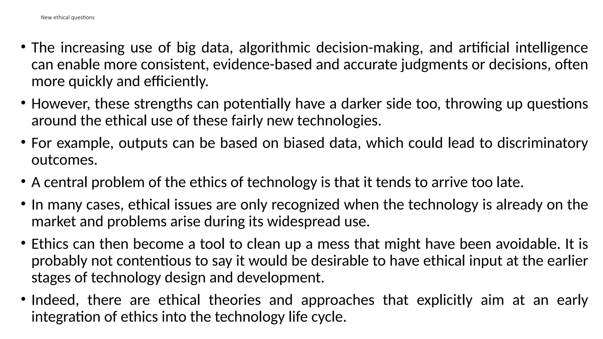 ethics of Emerging technology . pptx | PPTX