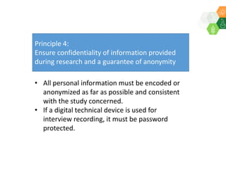 ICRISAT Global Planning Meeting 2019: Research Involving Humans by Michael Hauser