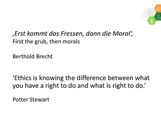 ICRISAT Global Planning Meeting 2019: Research Involving Humans by Michael Hauser