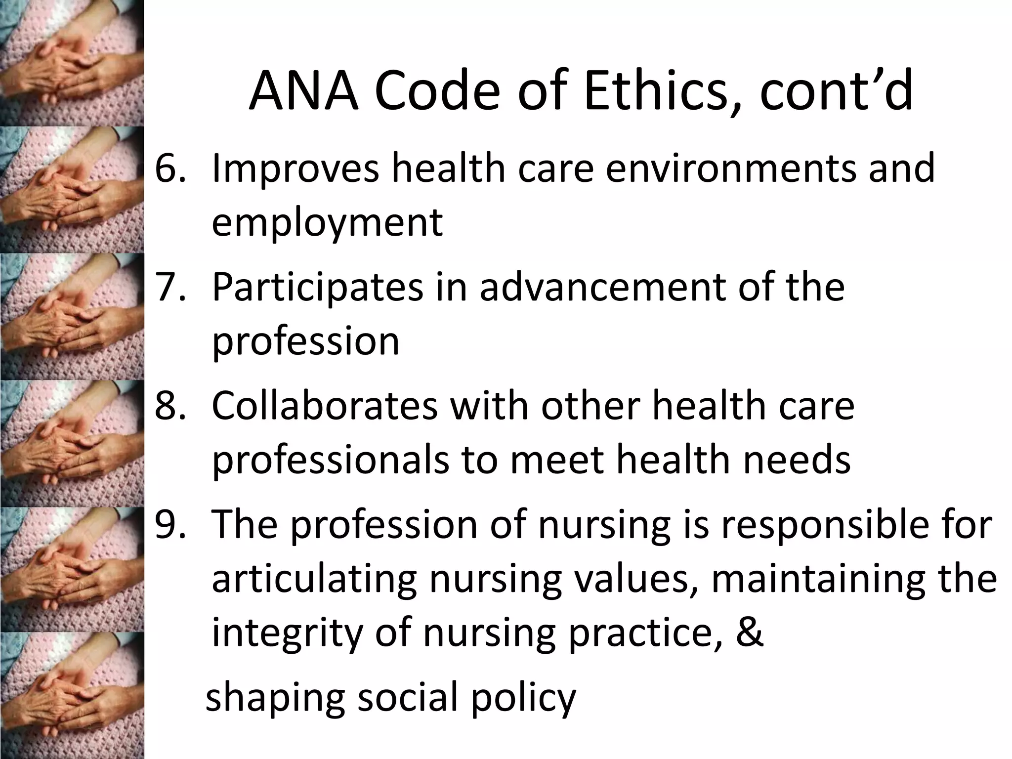 Ethics For Nursing Students | PPTX