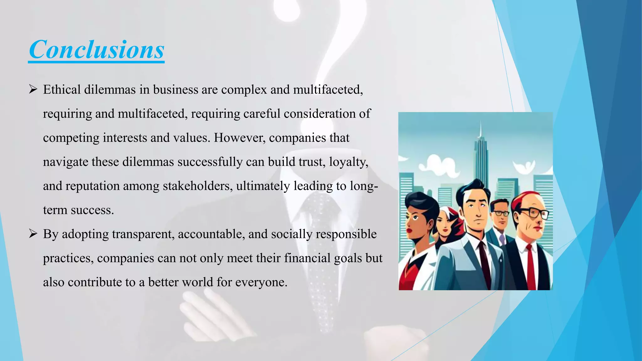 Ethical Dilemmas in Business | PPTX