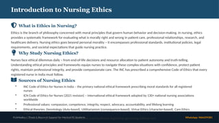 Comprehensive Code of Ethics & Professional Conduct in Nursing Practice ...
