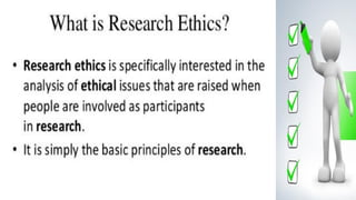Ethics & Review of the Literature in Research . | PDF