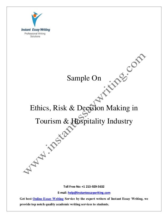 Making decisions essay